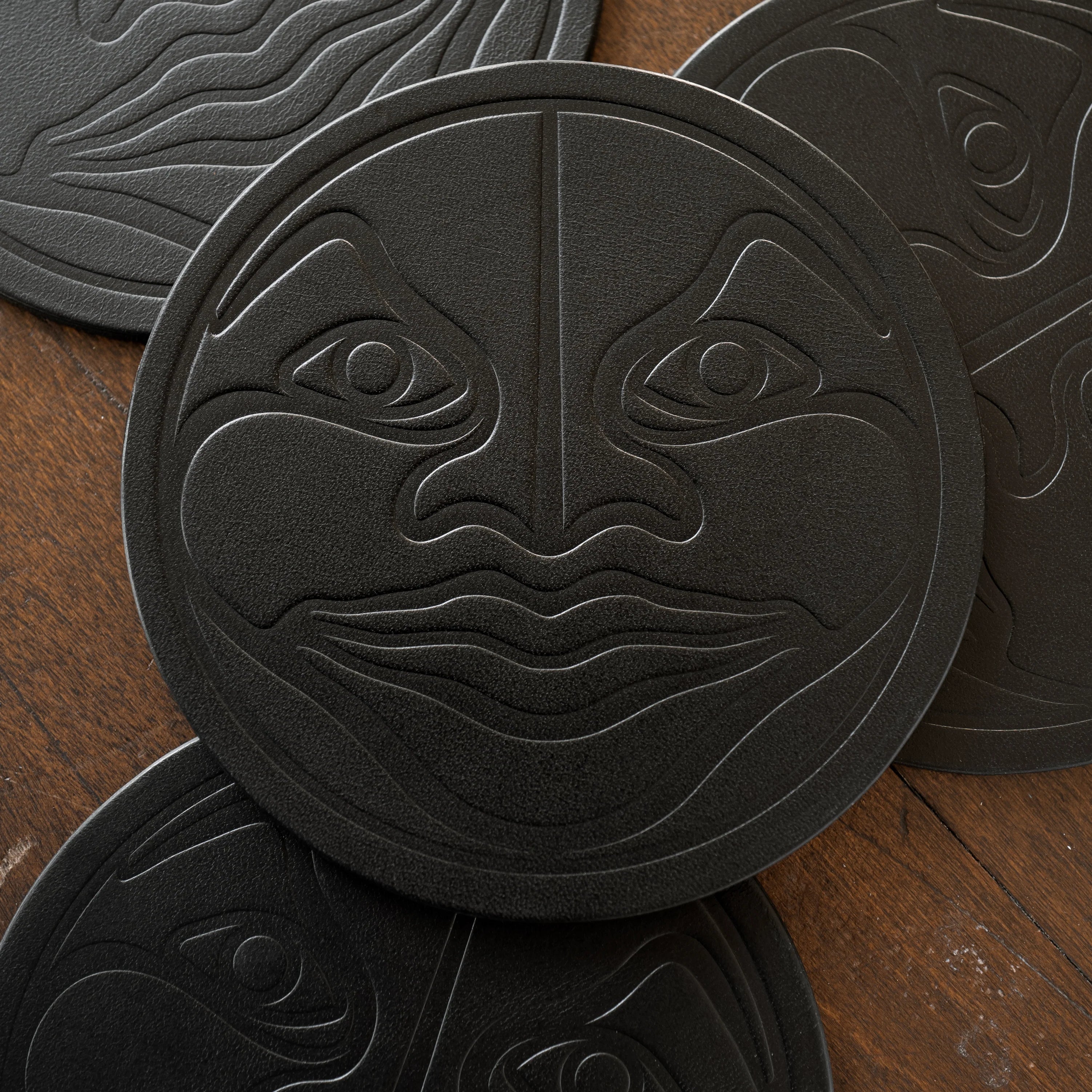 Moonface Coaster set