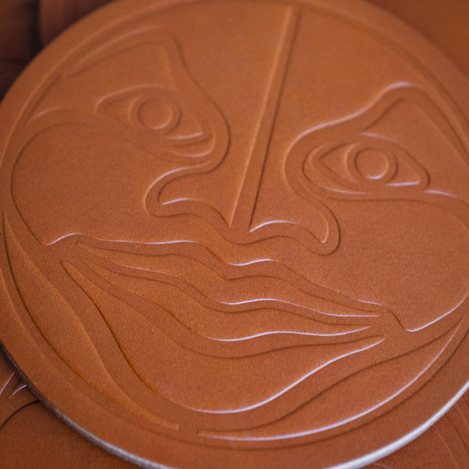 Moonface Coaster set
