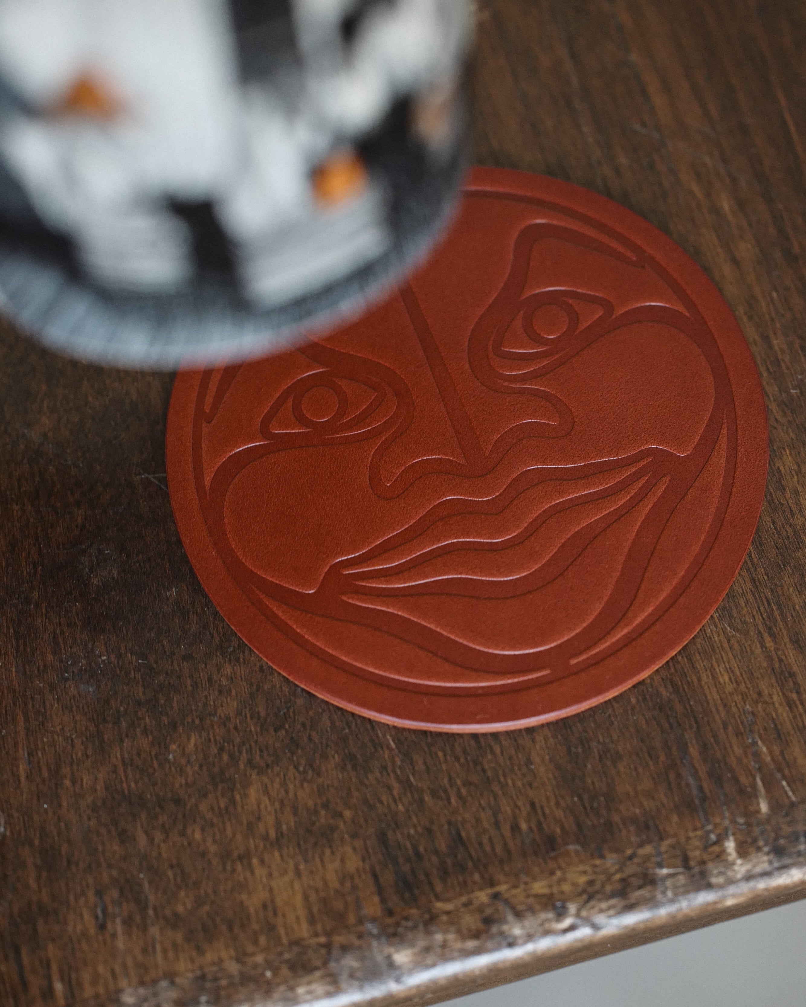 Moonface Coaster set