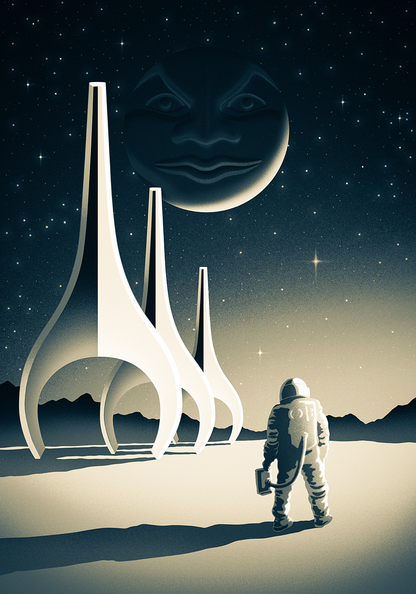 Stardust poster Artwork Toni Kysenius