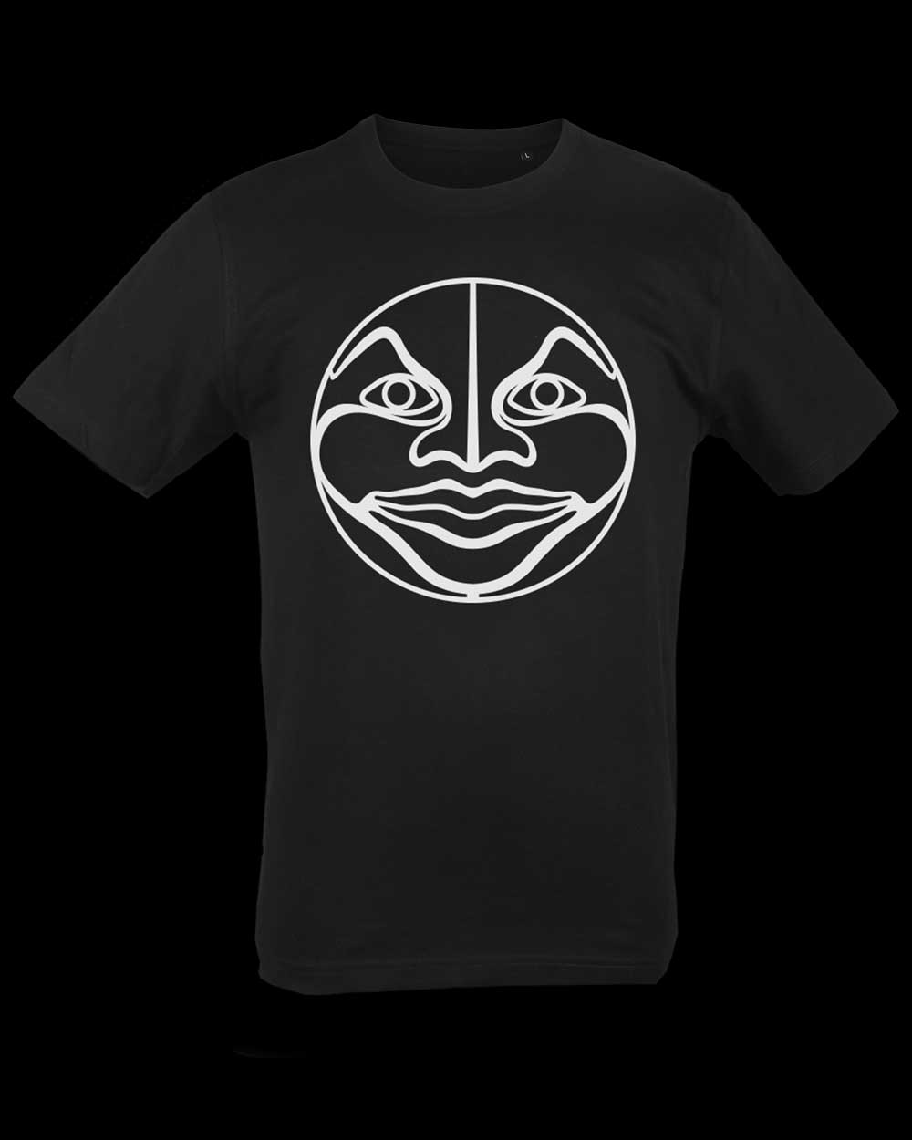 Moonface t-shirt black